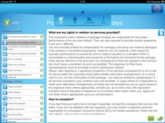 Passenger Rights App