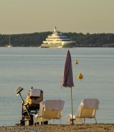 Cannes beach, French Riviera