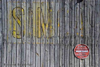 No Parking sign