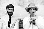 DH Lawrence with Frieda