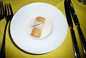 Blue Lobster Cannelloni with champagne cream