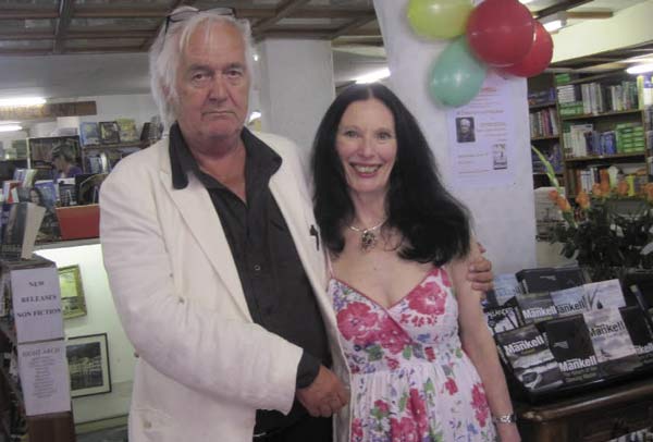 Heidi Lee with Henning Mankell